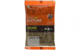 Pro Nature Organic Cumin Whole   Pack  250 grams